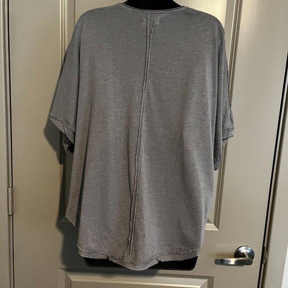 Women's XL Grey Button Shirt - Picture 2 of 5